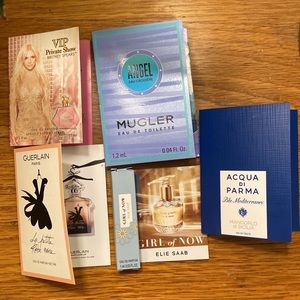 Fragrance Mini Set - Guerlain, Acqua di Parma, Mugler, Elie Saab, Britney Spears